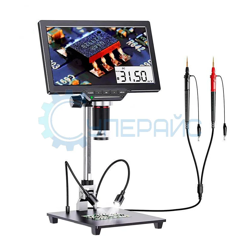 Цифровой USB микроскоп с мультиметром PHONEFIX DM201M фото 1