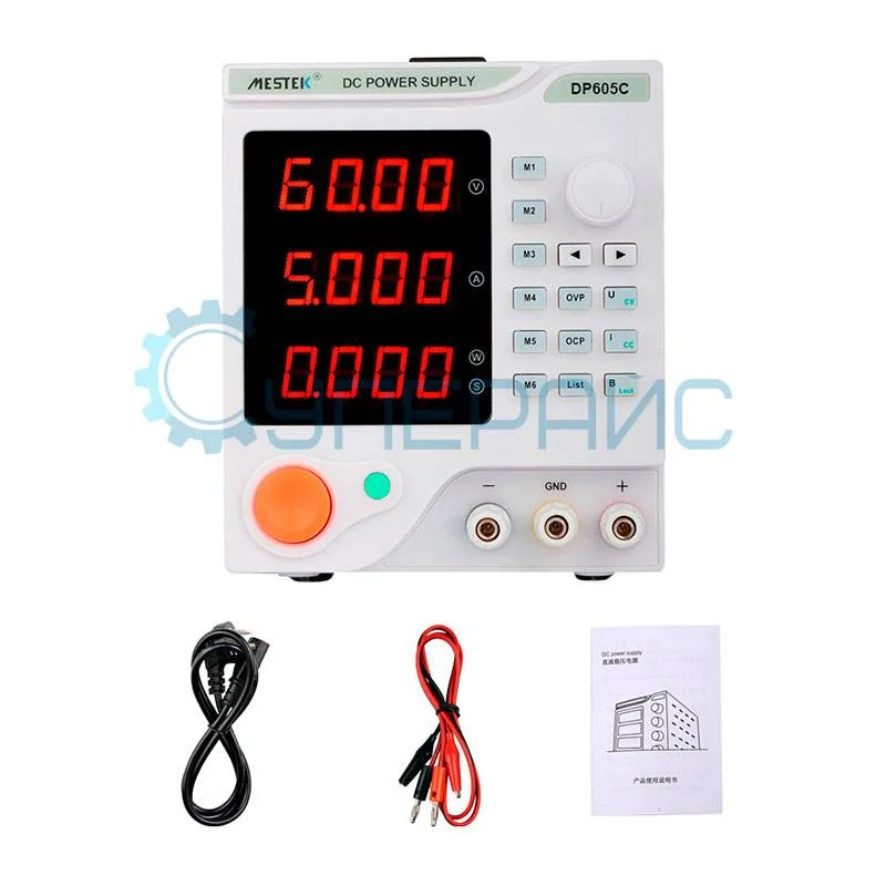 Программируемый импульсный источник питания Mestek DP605C (60В, 5А) фото 5