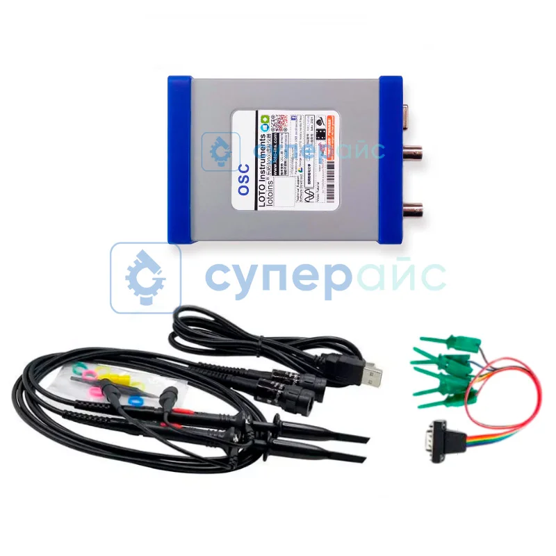USB осциллограф LOTO OSCA02L с опцией встроенного логического анализатора фото 4