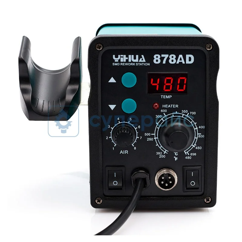 Термовоздушная паяльная станция YIHUA 878AD фото 1