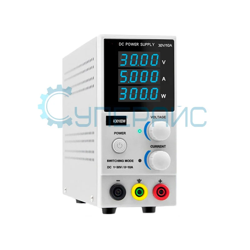 Регулируемый источник питания постоянного тока MCH K3010DW (30В, 10А) фото 1