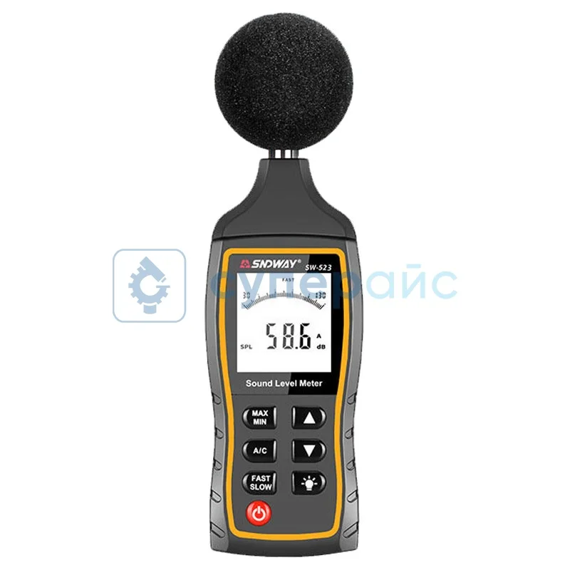 Цифровой шумомер SNDWAY SW-523 фото 1