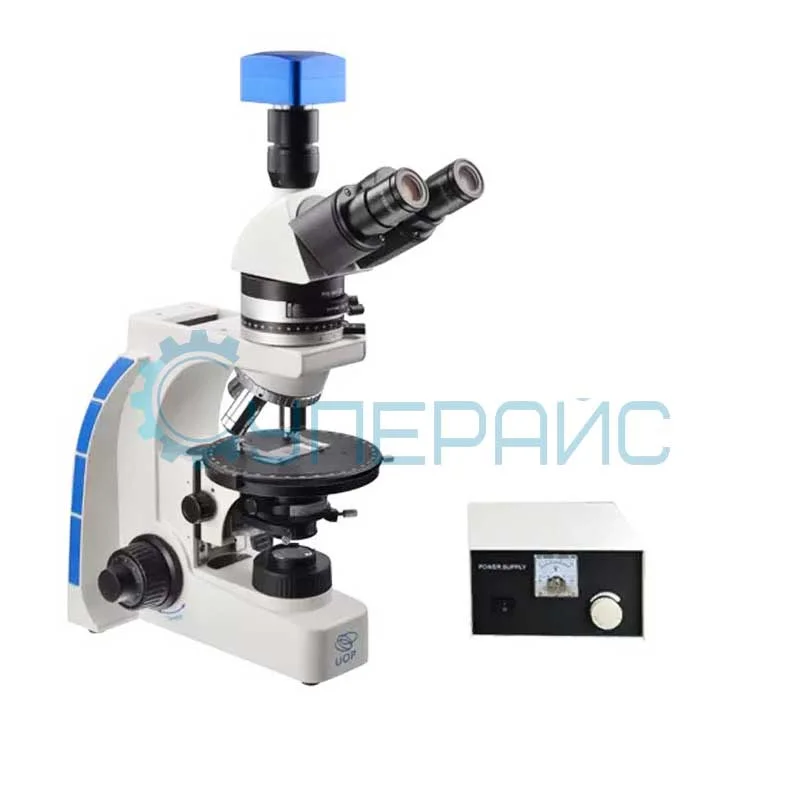 Тринокулярный поляризационный микроскоп UOP UP203i фото 3
