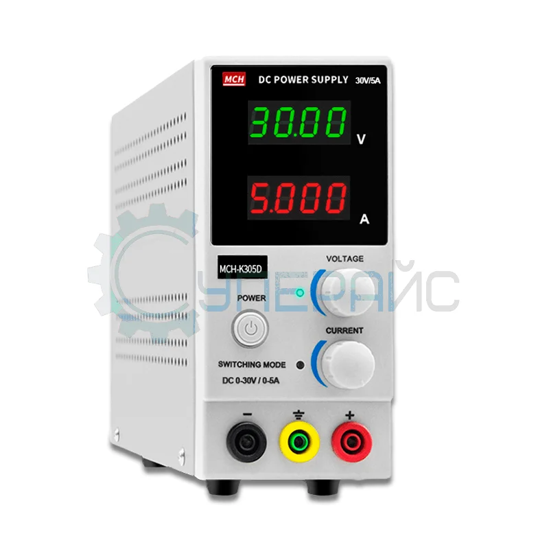 Лабораторный блок питания MCH K305D (30 В, 5 А) фото 1