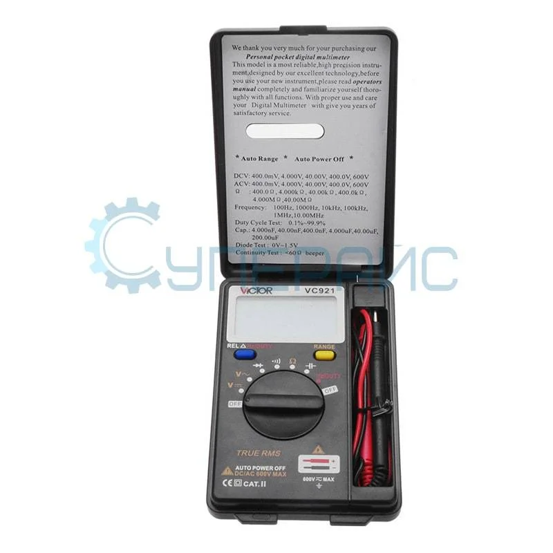 Цифровой мультиметр Victor VC921 фото 6