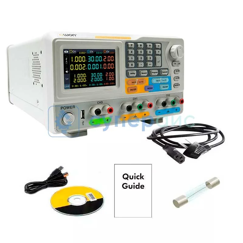 Трехканальный блок питания OWON ODP3063 (30В, 6А) фото 5