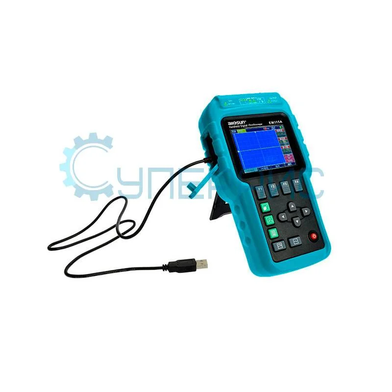 Цифровой портативный осциллограф E-sun Allsun EM115A (1 канал, 50 МГц) фото 2