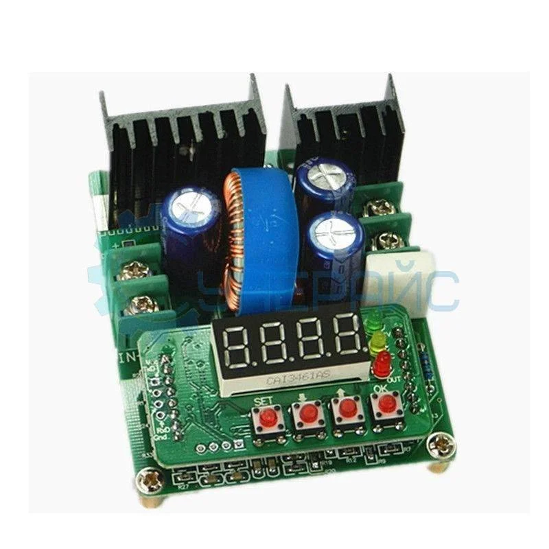 Цифровой регулируемый понижающий DC-DC преобразователь B3606 фото 1
