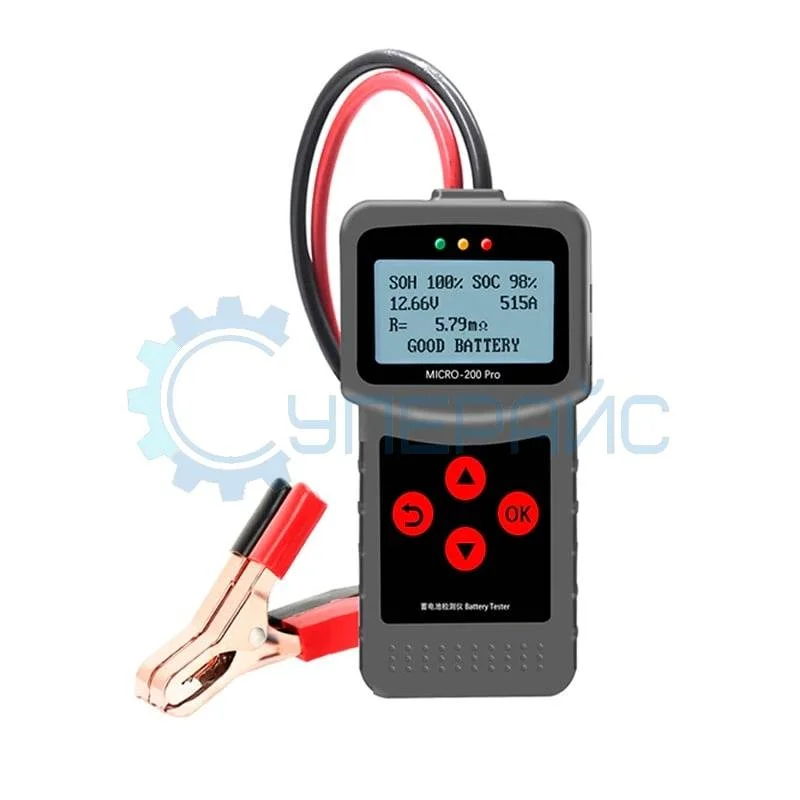 Портативный тестер аккумуляторных батарей Lancol MICRO-200 Pro фото 1