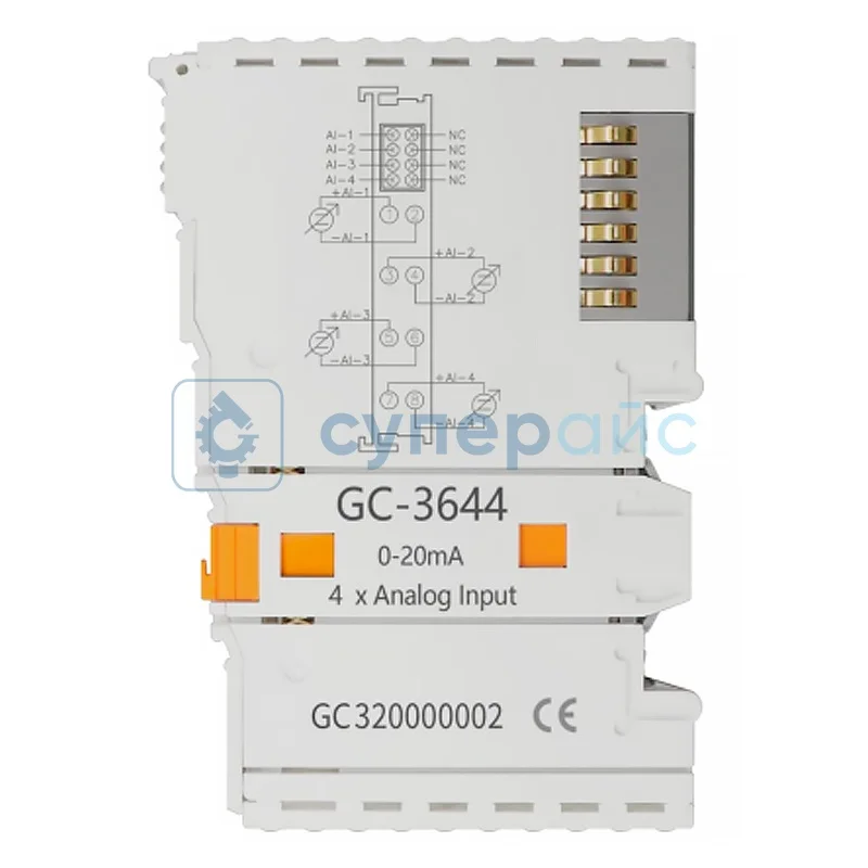 Модуль аналогового ввода GCAN GC-3644 фото 1
