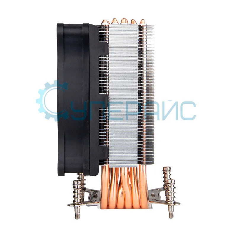 Вентилятор процессорный HUANANZHI A700 с подсветкой, 6 тепловых трубок фото 3