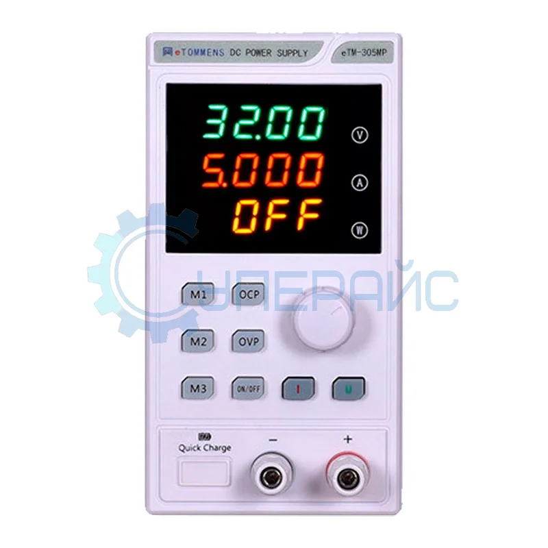 Компактный программируемый источник питания eTOMMENS eTM-305MP (30В, 5А) фото 1
