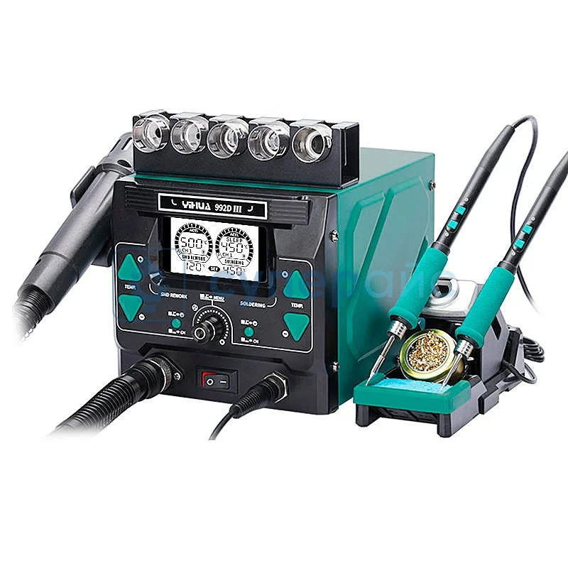 Термовоздушная паяльная станция YIHUA 992D-III (C210+C245) фото 1