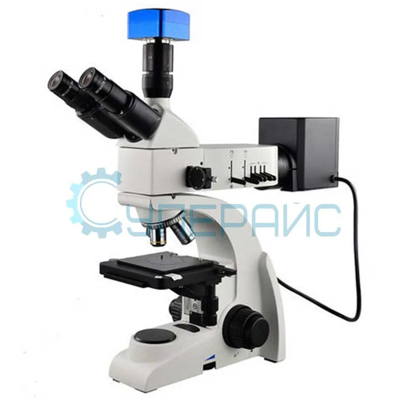 Тринокулярный металлургический микроскоп UOP UM103i фото 1