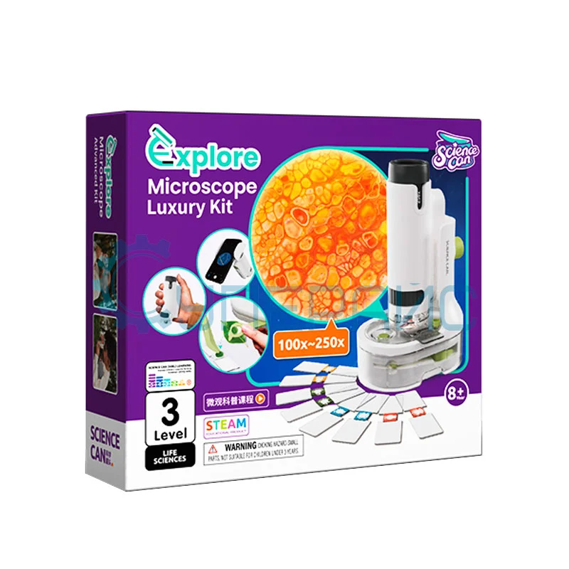 Детский портативный микроскоп Science Can (250X) фото 3