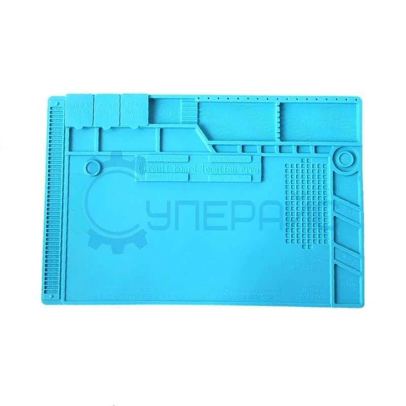 Коврик для пайки силиконовый S-170 (480*318 мм) фото 1