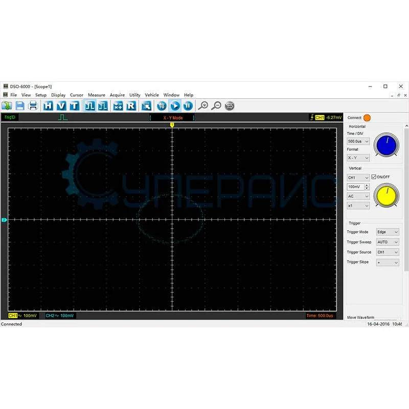Автомобильный USB осциллограф Hantek DSO-6074BE фото 15