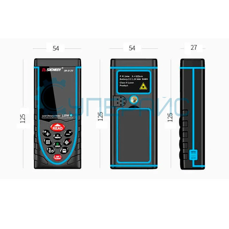 Строительный дальномер SNDWAY SW-Q200 фото 6