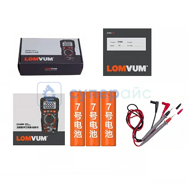 Многофункциональный мультиметр Lomvum DM68 фото 1
