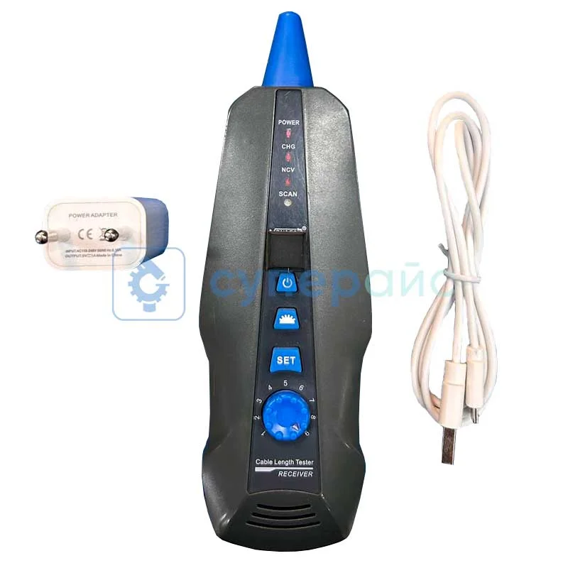 Кабель-тестер Noyafa NF-8601S, английский интерфейс (уцененный) фото 2