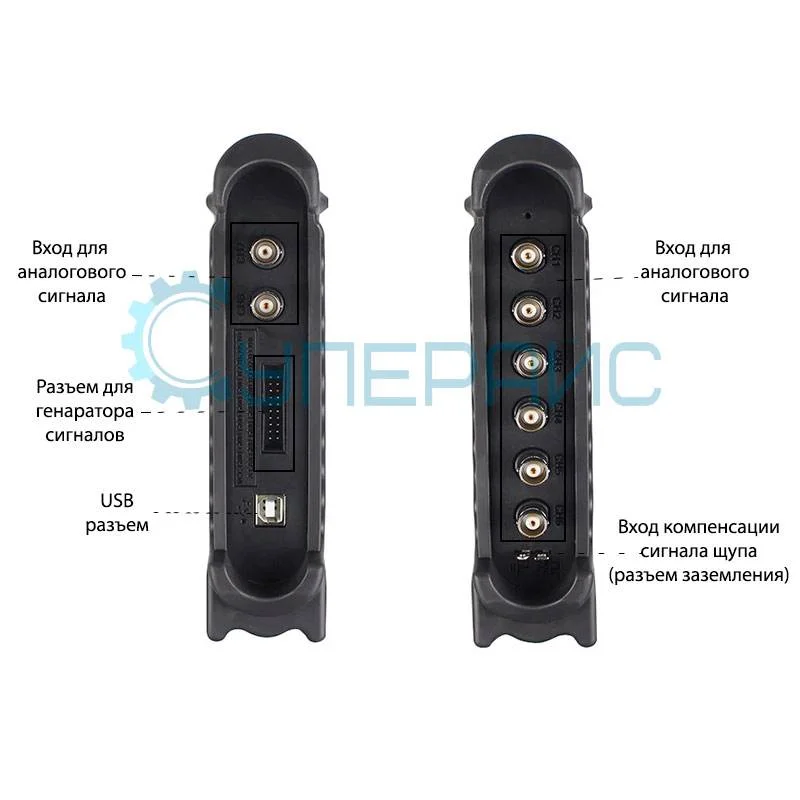 Цифровая USB приставка: осциллограф, генератор сигнала Hantek DSO - 1008C фото 3