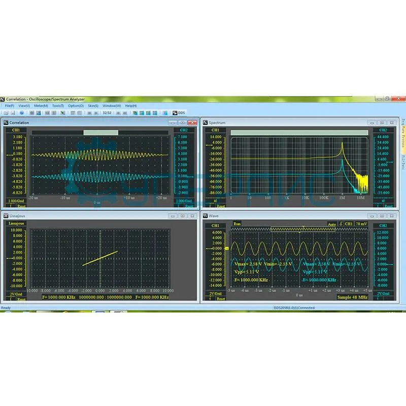 Цифровой осциллограф Instrustar ISDS205A (2 канала х 20 МГц) фото 8