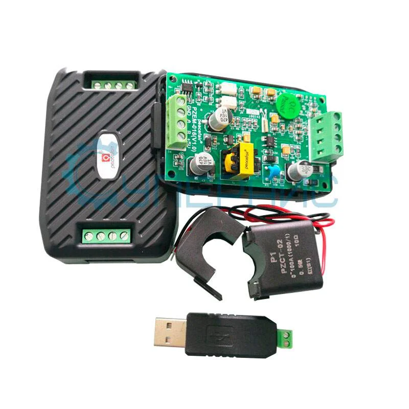 Вольтамперметр Peacefair PZEM-016 с трансформатором тока PZCT-02 фото 3