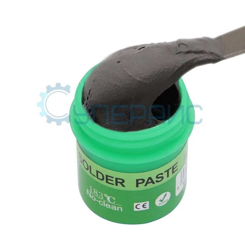 Паста для пайки SMD компонентов RELIFE RL-402 (40 г, в банке) фото 2