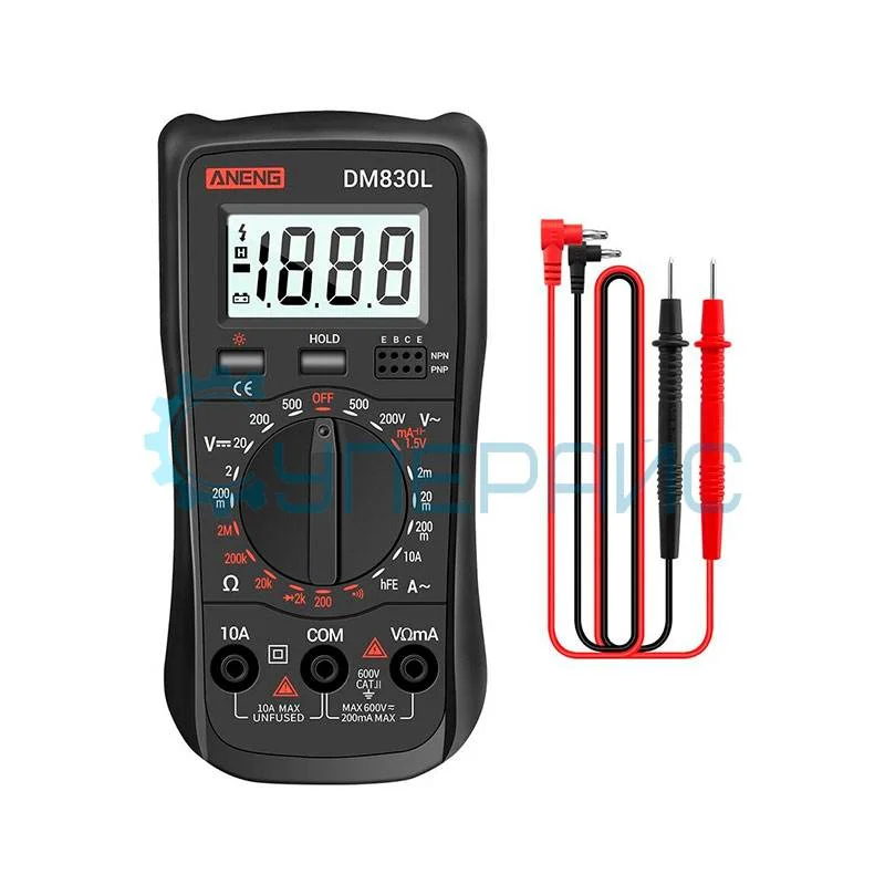 Мультитестер ANENG DM830L фото 2