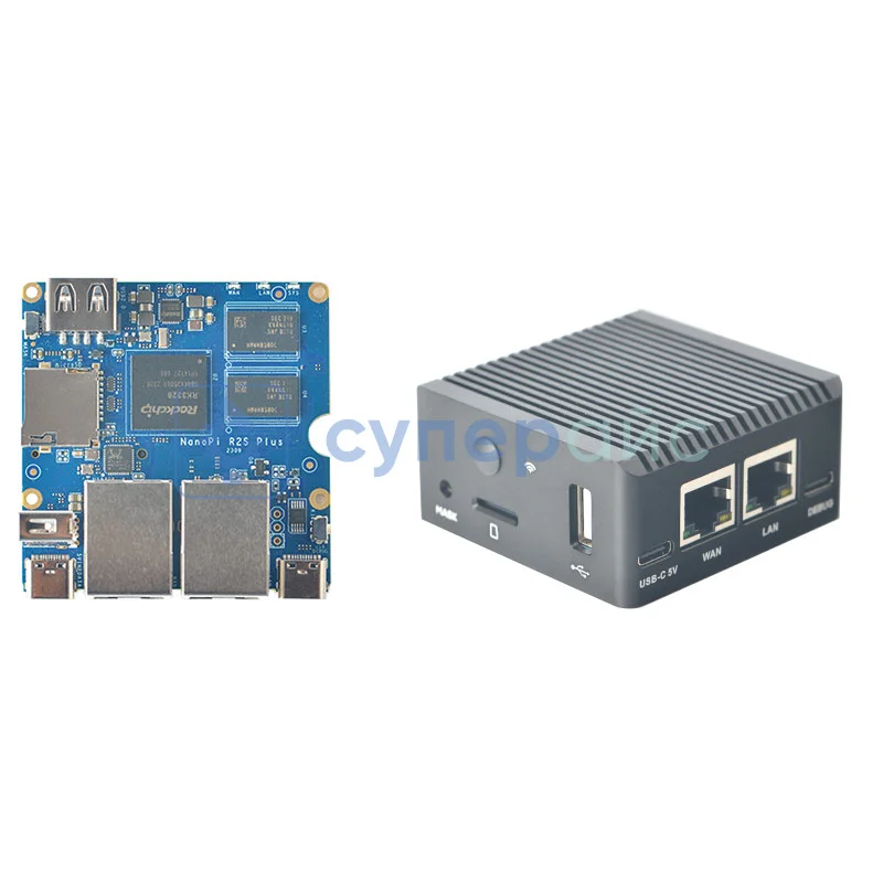 Микрокомпьютер FriendlyElec NanoPi R2S Plus фото 5