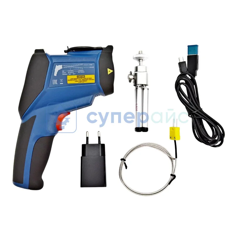 Профессиональный пирометр CEM DT-9860 фото 2