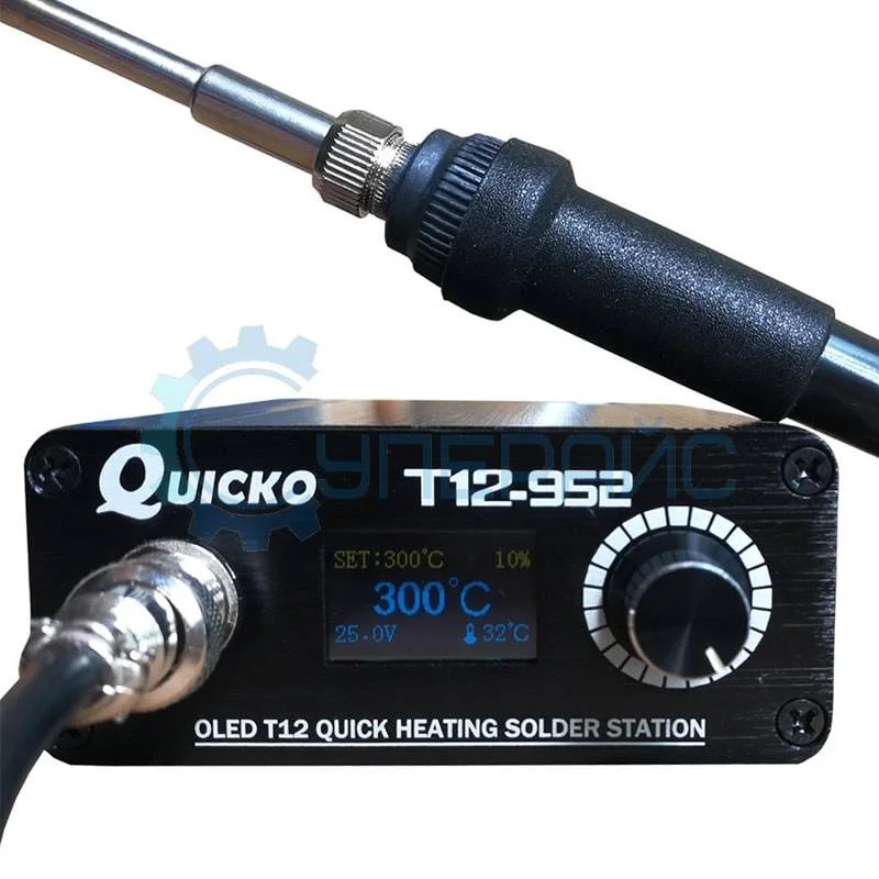 Цифровая паяльная станция QUICKO T12-952, 108 Вт фото 1