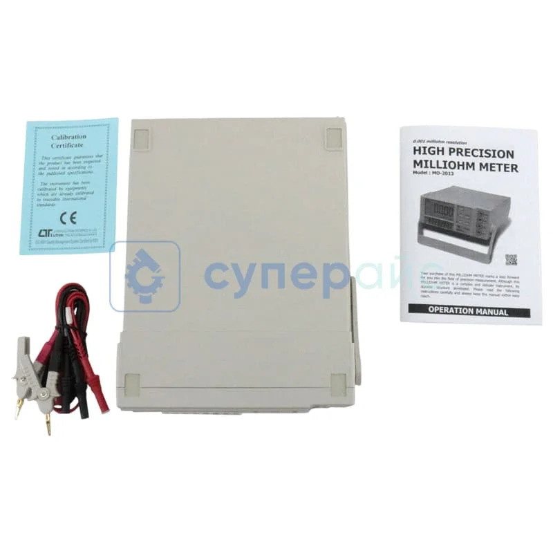 Лабораторный микроомметр Lutron MO-2013 фото 5