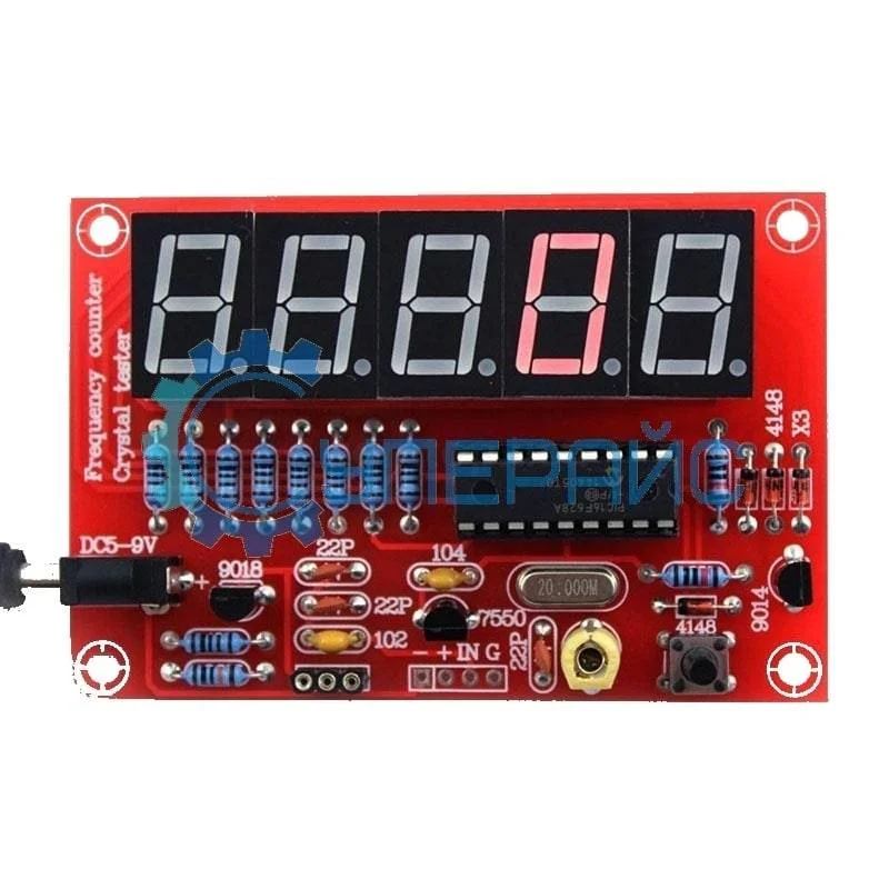 Частотомер 1Гц-50МГц E0330 (конструктор) фото 6
