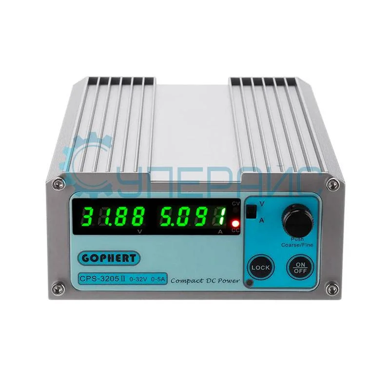 Лабораторный импульсный источник питания GOPHERT CPS-3205 II (32В, 5А) фото 1