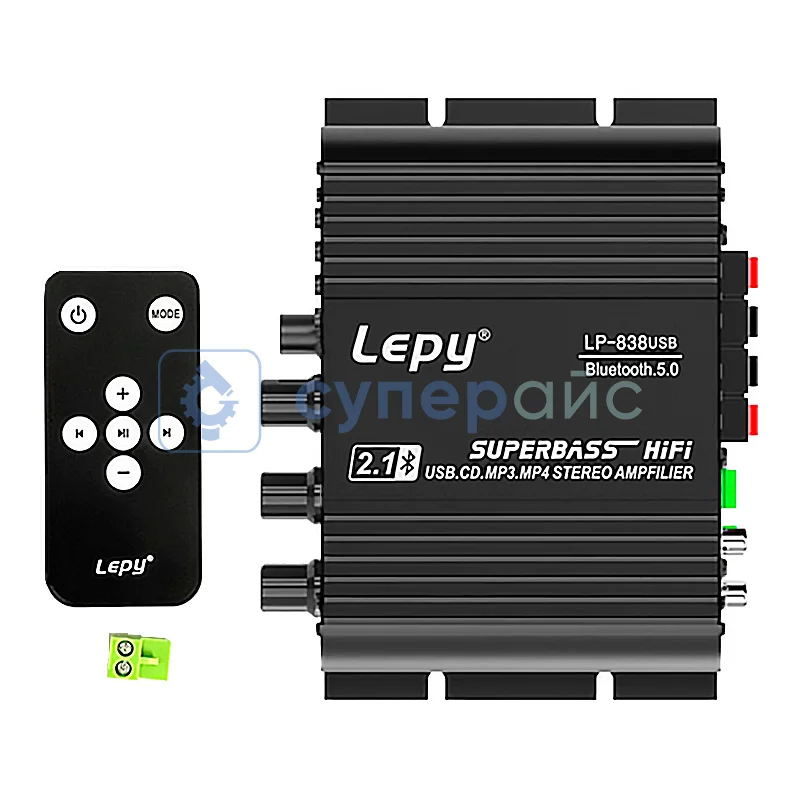 Усилитель звука Lepy LP-838USB фото 3