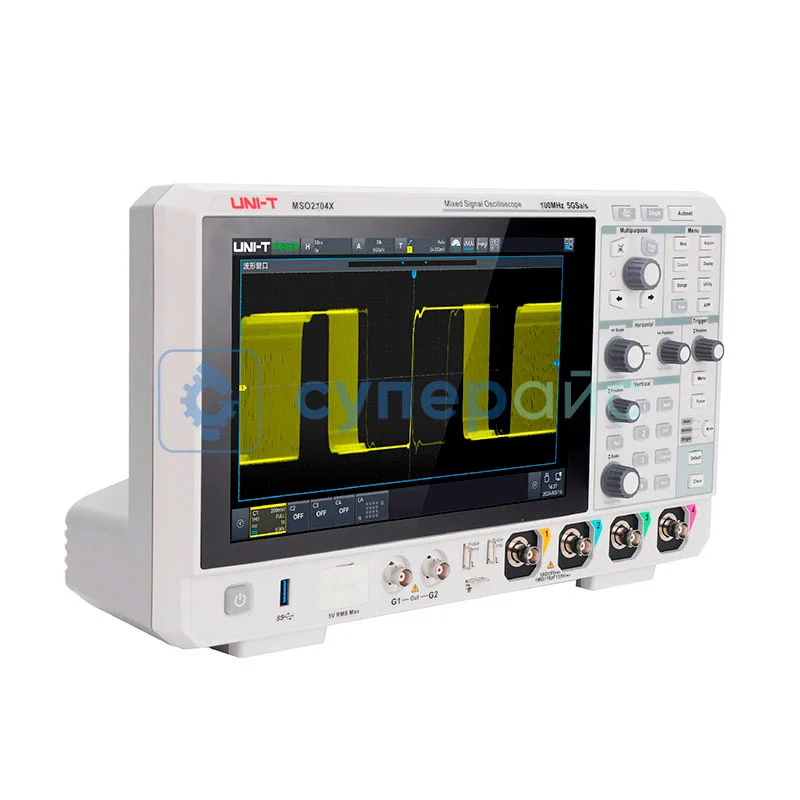 Настольный осциллограф UNI-T MSO2104X фото 2