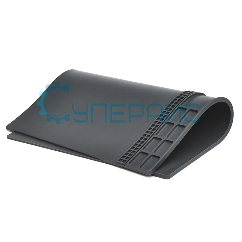 Термостойкий силиконовый коврик для пайки (350*250 мм) фото 1