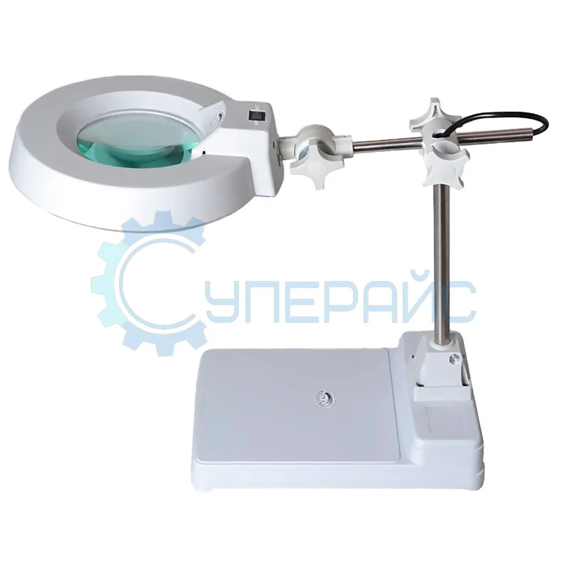 Лампа-лупа на штативе Zhiqi ZQ-86B (20X) фото 1