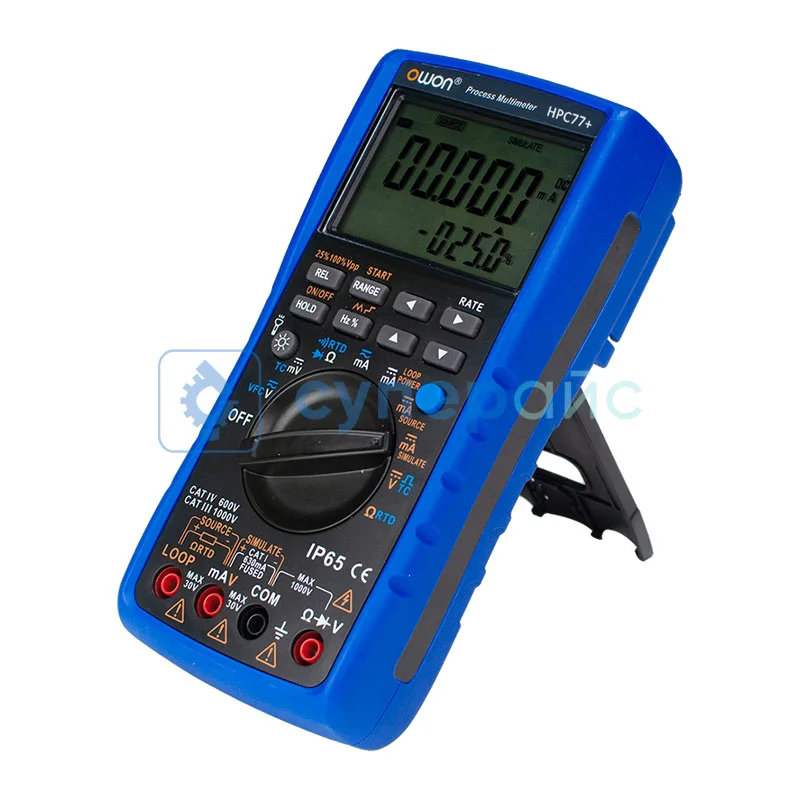 Портативный мультиметр OWON HPC77+ фото 2