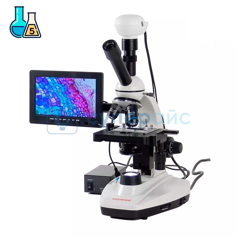 Биологический микроскоп Saike Digital SK2109P фото 1