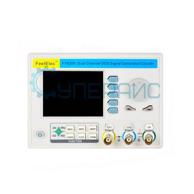 Многофункциональный генератор сигналов FeelTech FeelElec FY6200-60M фото 2