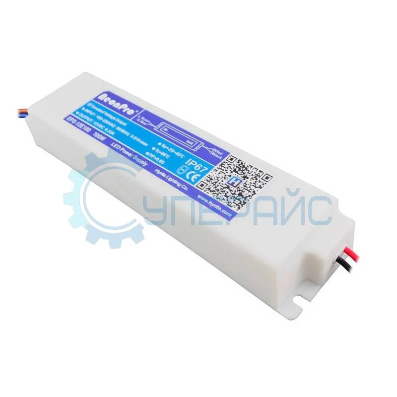 Уличный блок питания NeonPro EPS-12E100 (12 В, 8.33 А, 100 Вт) фото 1