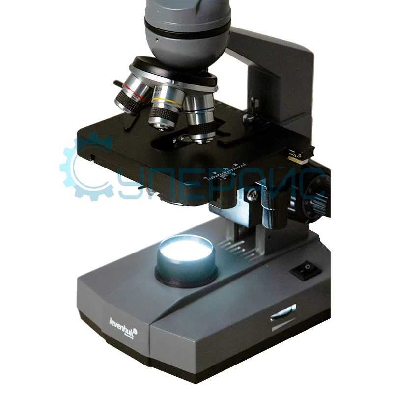 Микроскоп Levenhuk 320 BASE, монокулярный фото 6