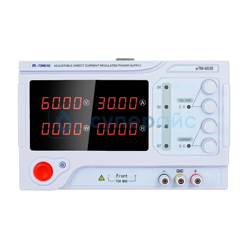 Импульсный блок питания eTOMMENS eTM-6030 (60В, 30А) фото 1