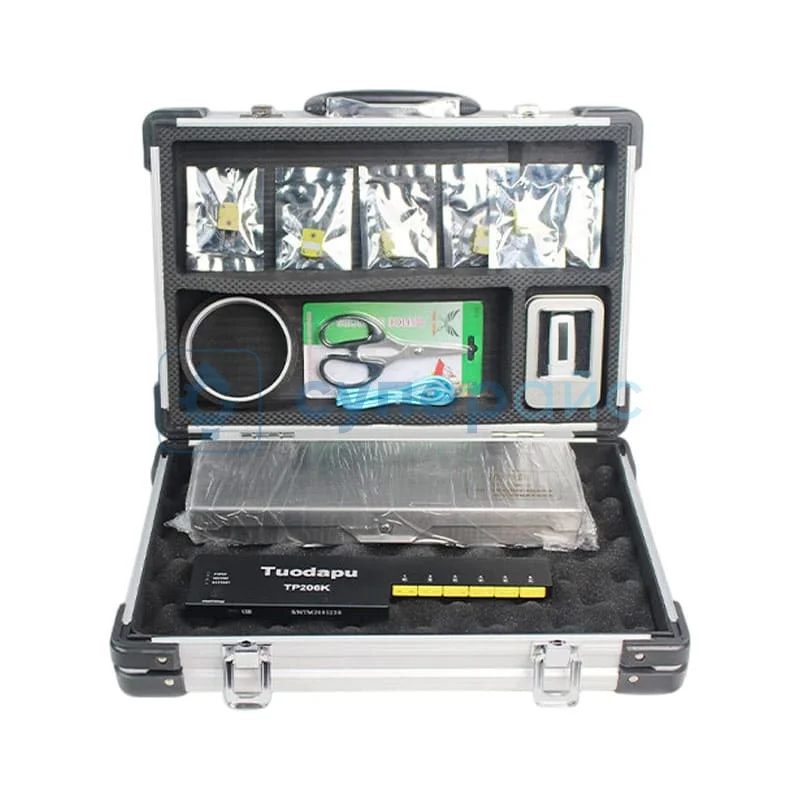 Регистратор температуры печи Tuodapu TP206K 10 каналов 500 градусов фото 1