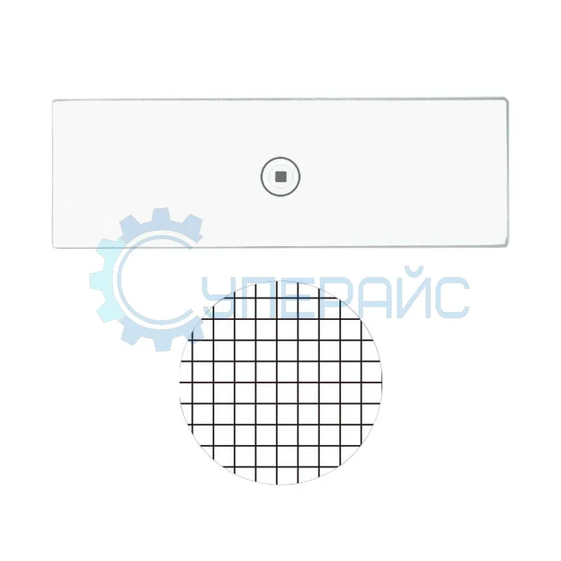 Микрометр FH824 для микроскопа со шкалой в клетку фото 1
