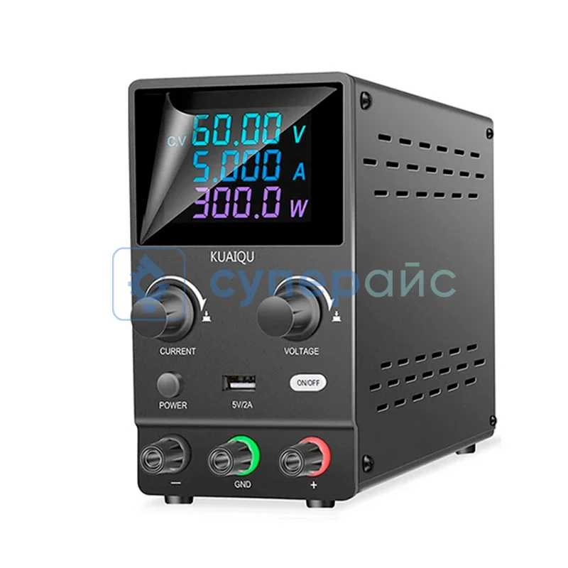 Блок питания лабораторный KUAIQU SPPS-B3010D (30В, 10А) фото 1