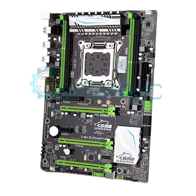 Системная плата JINGSHA X79-P3, 2 слота PCIE-16X, форм-фактор ATX фото 1