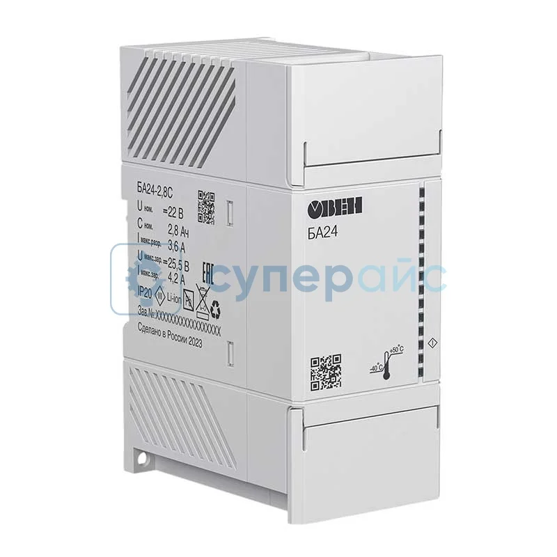 Аккумуляторный блок Овен БА24-2,8С фото 1